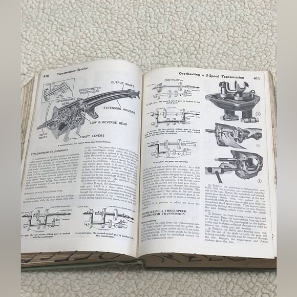 Vintage Glenn's Auto Repair Manual Every American Car 1953 to 1965 Chilton Book - Picture 6 of 16